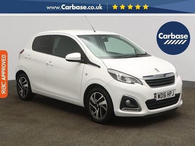 used Peugeot 108 108 1.2 PureTech Allure 5dr Test DriveReserve This Car -WD16HPJEnquire -WD16HPJ