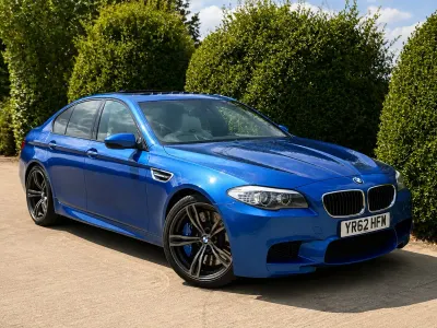 Used BMW M5 560 HP (411 kW) 2012 Blue Sedan