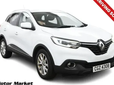 Used Renault Kadjar Dynamique 110 HP (80 kW) 2016 White SUV
