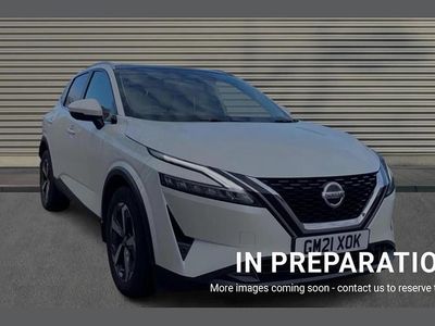 White Used 2021 Nissan Qashqai SUV | £17,116 (Fair price)