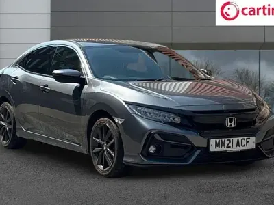 Used Honda Civic SR 126 HP (92 kW) 2021 Grey Hatchback