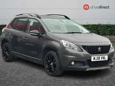 Used Peugeot 2008 GT-line 100 HP (73 kW) 2018 Grey SUV