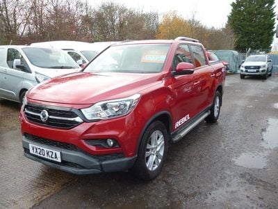 Red Used 2020 Ssangyong (KGM) Musso SUV | £9,995 (Fair price)