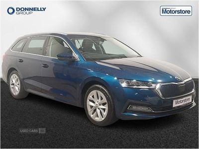 Used Skoda Octavia SE L 2022 Blue Estate