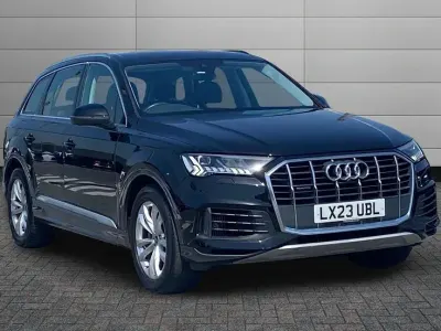 Used Audi Q7 Sport 340 HP (250 kW) 2023 Mythos black SUV