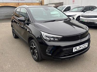 Used Vauxhall Crossland Ultimate 131 HP (96 kW) 2024 Black SUV