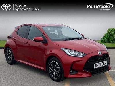 Used Toyota Yaris Hybrid Design 2023 Red Hatchback