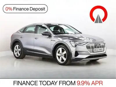 Używany Audi e-tron Comfort 230 kW (313 KM) 2022 Szary SUV