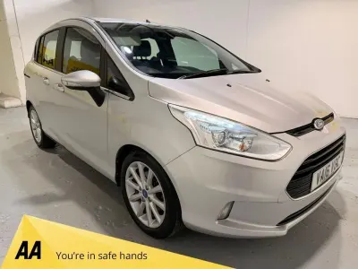 Used Ford B-MAX Titanium 95 HP (69 kW) 2016 Silver MPV