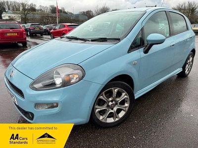 Used Fiat Punto 2014 Blue Hatchback