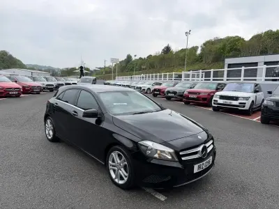 Używany Mercedes A200 136 KM (100 kW) 2014 Czarny Hatchback