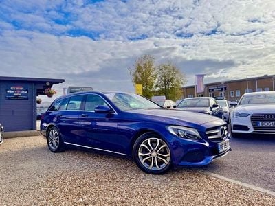 Used Mercedes C220 Premium 2015 Blue Estate