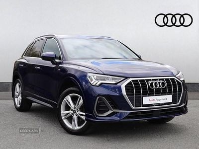 Used Audi Q3 S-Line 150 HP (110 kW) 2021 Blue SUV