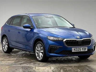 Used Skoda Scala SE L 115 HP (84 kW) 2025 Race blue metallic Hatchback