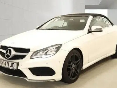 Used Mercedes E250 AMG 204 HP (150 kW) 2014 White Cabriolet