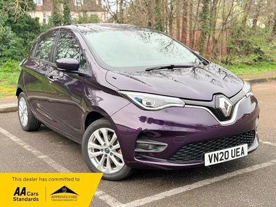 Used Renault Zoe Iconic 2020 Purple Hatchback