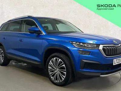 Used Skoda Kodiaq SE L Executive 150 HP (110 kW) 2023 Blue SUV