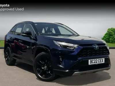 Used Toyota RAV4 Hybrid 301 HP (221 kW) 2022 Blue SUV