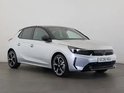 New Vauxhall Corsa Ultimate 100 HP (73 kW) 2026 Special metallic  crystal silver Hatchback
