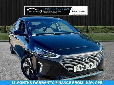 Begagnad Hyundai Ioniq Premium 141 HK (103 kW) 2018 Svart Halvkombi