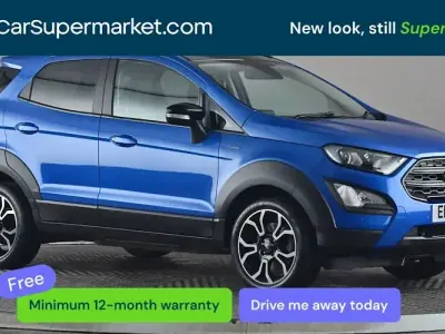 Second-hand Ford Ecosport Active 125 CP (91 kW) 2021 Albastru SUV