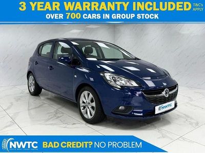 Used Vauxhall Corsa S 90 HP (66 kW) 2018 Blue Hatchback