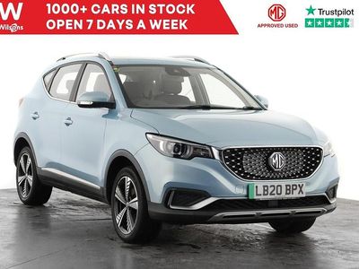 Used MG ZS Exclusive 105 kW (143 HP) 2020 Blue SUV