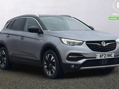 Used Vauxhall Grandland X Edition 131 HP (96 kW) 2021 Grey SUV