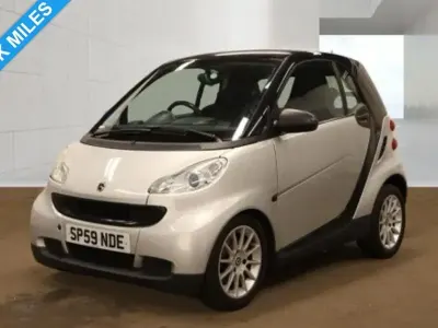 Used Smart ForTwo Coupé Passion 71 HP (52 kW) 2009 Silver Coupe