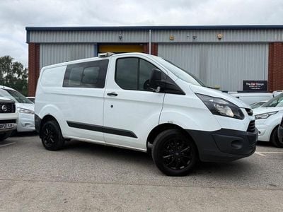 White Used 2017 Ford Transit Custom Van | £9,499 (Good price)
