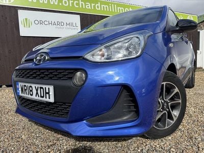 Usado Hyundai i10 GO! 66 HP (48 kW) 2018 Azul Citadino