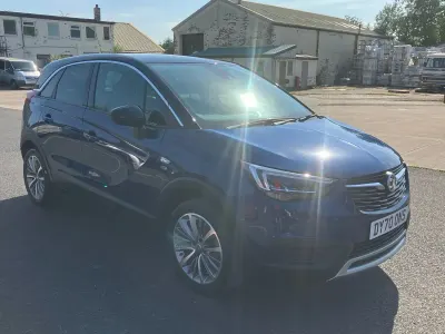 Used Vauxhall Crossland X 130 HP (95 kW) 2020 Blue SUV