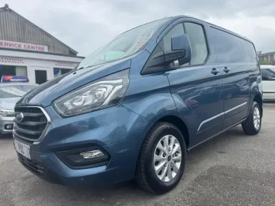 Used Ford Transit Custom Limited 130 HP (95 kW) 2020 Blue Van