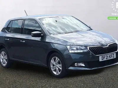 Used Skoda Fabia SE 95 HP (69 kW) 2021 Grey Hatchback