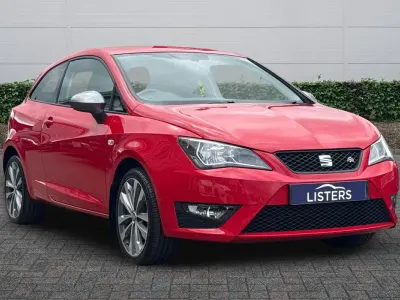Used Seat Ibiza FR 90 HP (66 kW) 2016 Red Hatchback