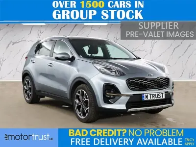 Used Kia Sportage GT-Line 136 HP (100 kW) 2021 Silver SUV