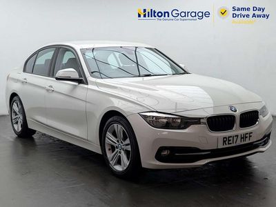 Begagnad BMW 320 Sport Line 2017 Vit Sedan