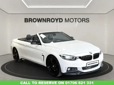 Used BMW 430 Cabriolet M Sport 252 HP (185 kW) 2018 White Cabriolet