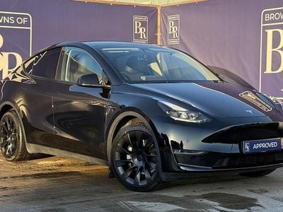 Black Used 2022 Tesla Model Y Long Range AWD SUV | £27,250 (Fair price)