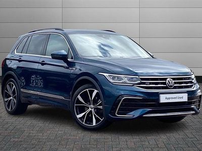 Used VW Tiguan R-line 150 HP (110 kW) 2021 Blue SUV