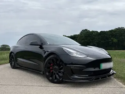 Used Tesla Model 3 Long Range AWD 258 kW (351 HP) 2023 Black Sedan