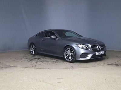 Used Mercedes E220 AMG Line Premium 194 HP (142 kW) 2018 Grey Coupe