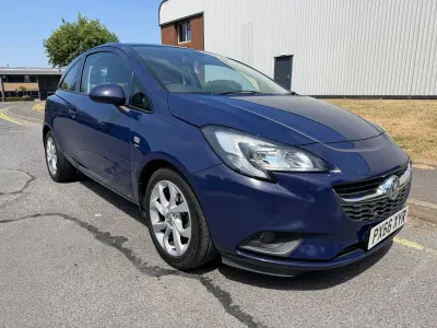 Used Vauxhall Corsa 75 HP (55 kW) 2016 Blue Hatchback