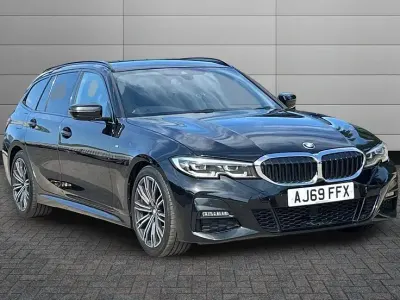 Used BMW 320 M Sport 187 HP (137 kW) 2020 Black Estate