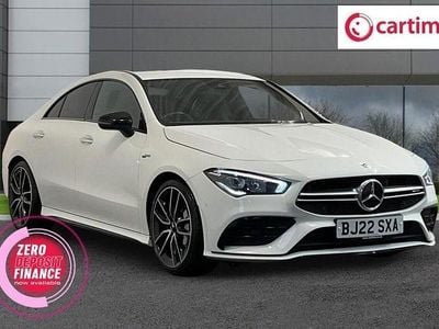 Used Mercedes CLA35 AMG Premium 306 HP (225 kW) 2022 White Coupe