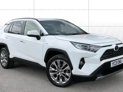 Used Toyota RAV4 Hybrid 222 HP (163 kW) 2021 White SUV