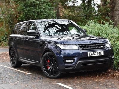 Blue Used 2018 Land Rover Range Rover Sport HSE Dynamic SUV | £32,990 (Fair price)