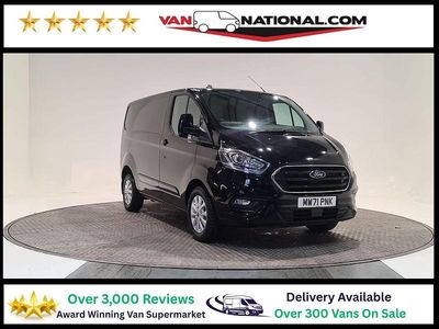 Used Ford Transit Custom Limited 130 HP (95 kW) 2021 Black Van