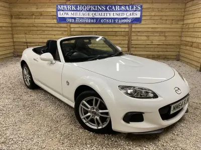 Usado Mazda MX5 126 CV (92 kW) 2014 Blanco Descapotable