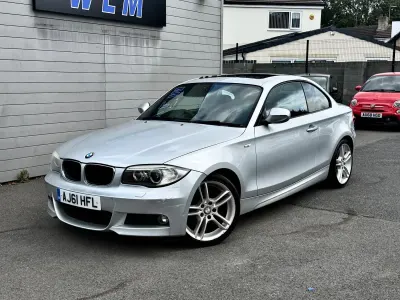 Used BMW 118 Coupé M Sport 2012 Silver Coupe